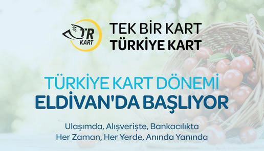 Eldivan Belediyesi “Türkiye Kart” uygulamasına geçiyor Eldivan Belediye Başkanı Mustafa Lafcı, Türkiye’de toplu taşımada tek kart