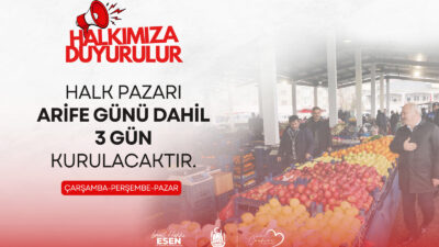 Çankırı’da Ramazan Bayramı öncesi vatandaşların alışverişlerini daha rahat yapabilmesi için