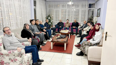 Çankırı Yazarlar ve Sanatçılar Derneği (ÇAYASAD) üyelerinin Cuma akşamı edebiyat,