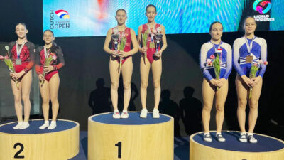 Hollanda’da düzenlenen Trampolin Cimnastik Dutch Cup Open yarışmasında Çankırılı sporcu