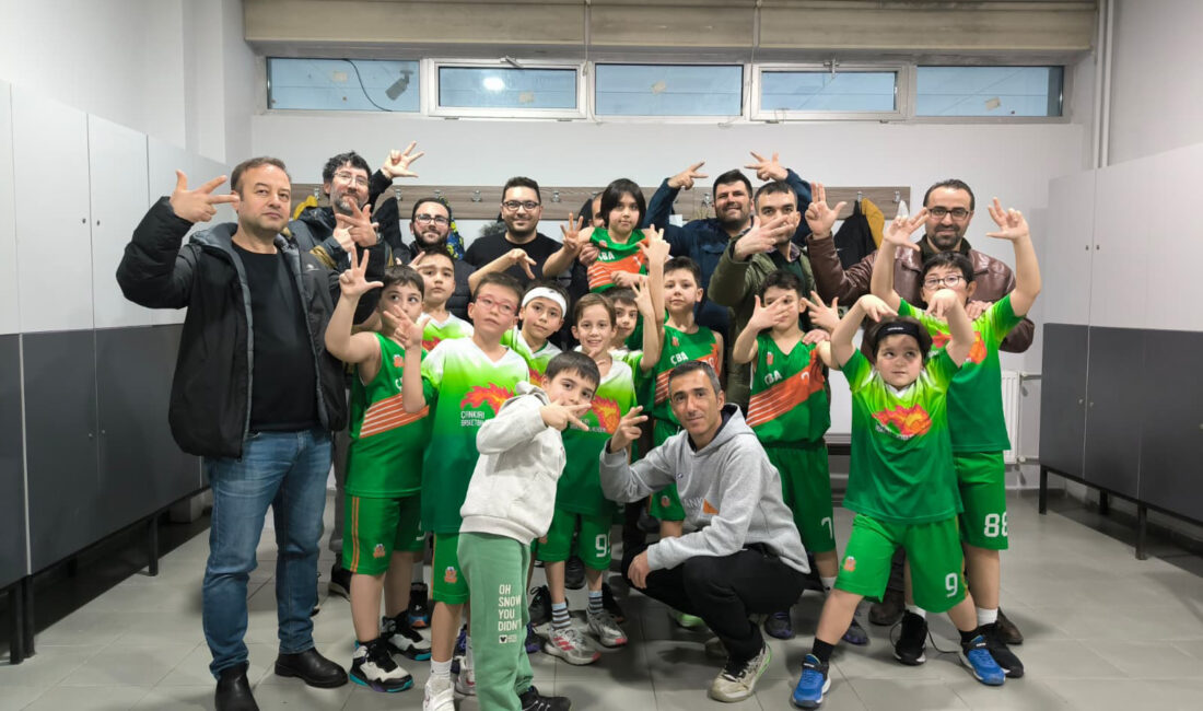 Çankırı Basketbol Akademi 4 köşe Çankırı Basketbol Akademi U10 erkek takımı Ankara C ligi A