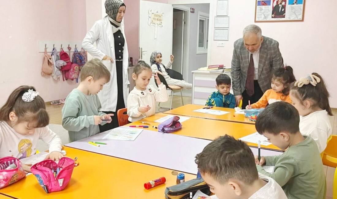 İl Müftüsü Mehmet Şahin İmam-ı Azam 4-6 Yaş Kur’an Kursu’nu Ziyaret Etti Çankırı İl Müftüsü Mehmet Şahin, Ramazan Bayramı münasebetiyle İmam-ı Azam