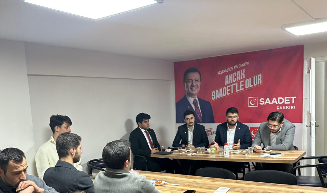 Saadet Partisi Çankırı İl Başkanlığı, 6 Mart Cuma günü gerçekleştirilecek