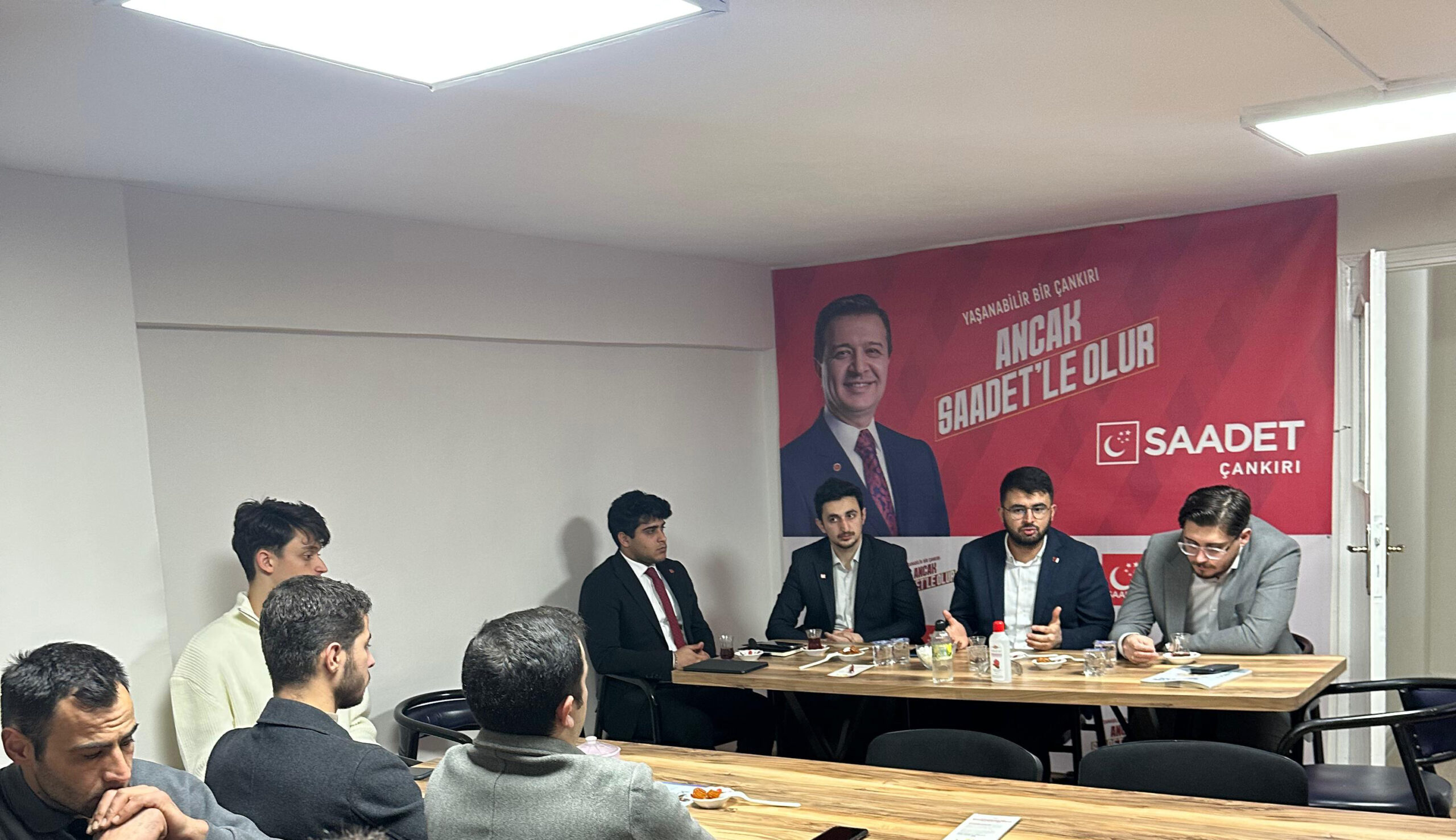 Saadet Partisi Çankırı İl Başkanlığı, 6 Mart Cuma günü gerçekleştirilecek