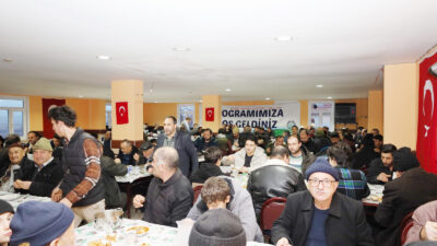 ÇANKIRI (AA) Orta ilçesine bağlı Dodurga Beldesinde düzenlenen iftar programı,