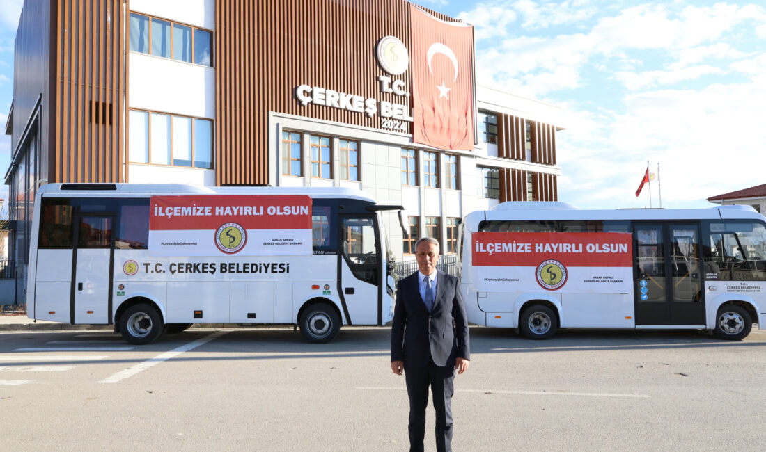 Çerkeş Belediyesi, ilçe içi ulaşımı kolaylaştırmak adına önemli bir adımı