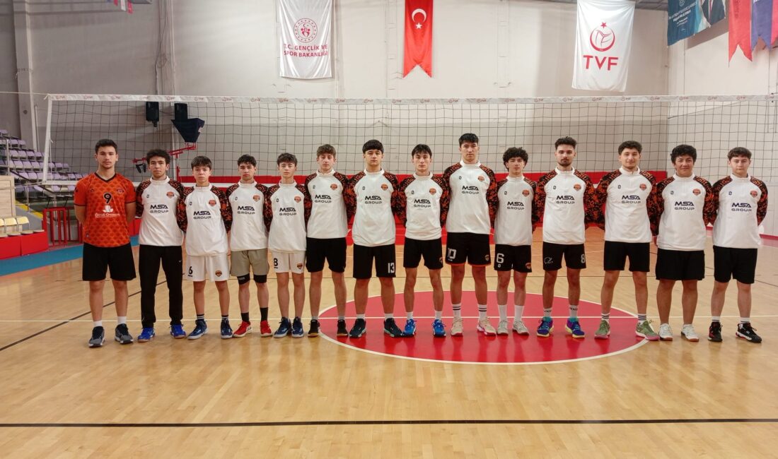 Voleybol şöleni burada Genç Erkekler Voleybol Türkiye Şampiyonası Grup Müsabakaları 15 -17 Nisan