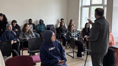 Çankırı Karatekin Üniversitesi Uluslararası İlişkiler Topluluğu tarafından düzenlenen Speaking Club