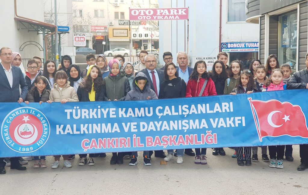 TÜRKAV Çankırı İl Başkanlığı bu sene 14.’sünü düzenlediği “İstiklal Marşımızı