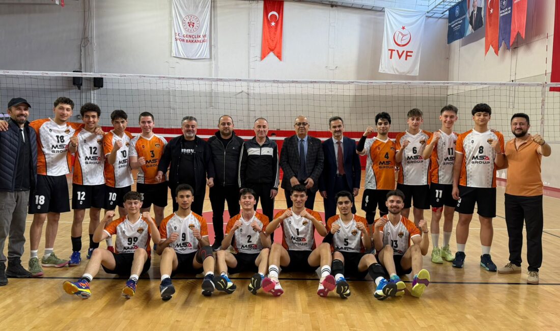Grup Birincisi : Çankırı Birlik Spor Kulübü Yarı Finaldeyiz!.. Türkiye Voleybol Federasyonu Kulüplerarası Voleybol Genç Erkekler Grup