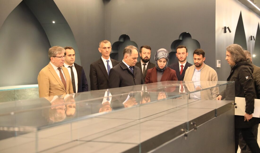 Kuranı Kerim Müzesi inşaatında sona doğru Hacı Muradı Veli Hz. Türbesi Hasan Tanık Kuranı Kerim Müzesi