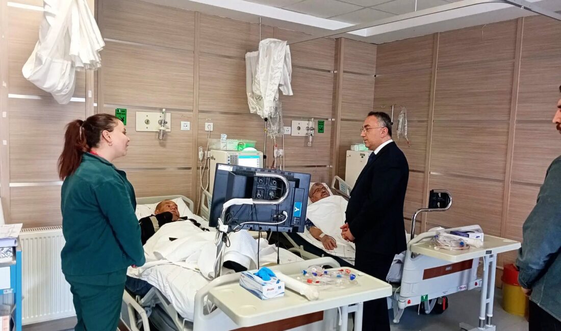 Bulut, Kurşunlu’da incelemelerde bulundu İl Sağlık Müdürü Dr. Öğr. Üyesi Yunus Emre Bulut, Kurşunlu