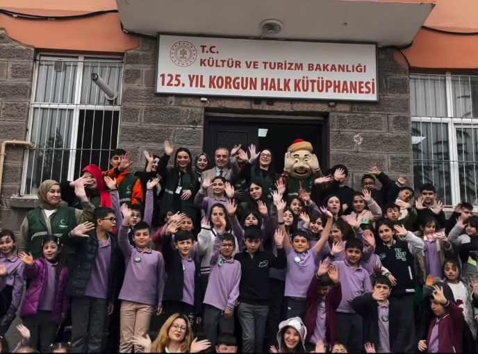 Kütüphane Haftası nedeniyle Yeşilay Çankırı Şubesi ve Korgun İlçe Halk