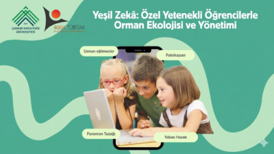 Mamak Bilim ve Sanat Merkezi ile Çankırı Karatekin Üniversitesi ortaklığında hazırlanan “Yeşil