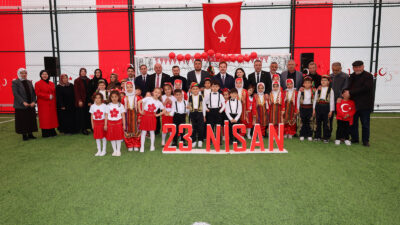 Orta ilçesine bağlı Kalfat beldesinde 23 Nisan Ulusal Egemenlik ve
