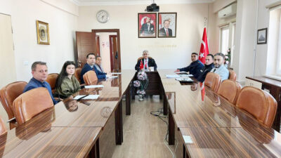 Çerkeş Kaymakamı Emir Osman Bulgurlu başkanlığında ”Okul ve Çevresi Güvenlik
