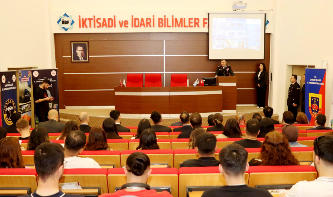 ÇAKÜ’de Güvenlik Yönetimi Konferansı Gerçekleştirildi Çankırı Karatekin Üniversitesi Uluslararası Güvenlik ve Siyaset Uygulama ve Araştırma