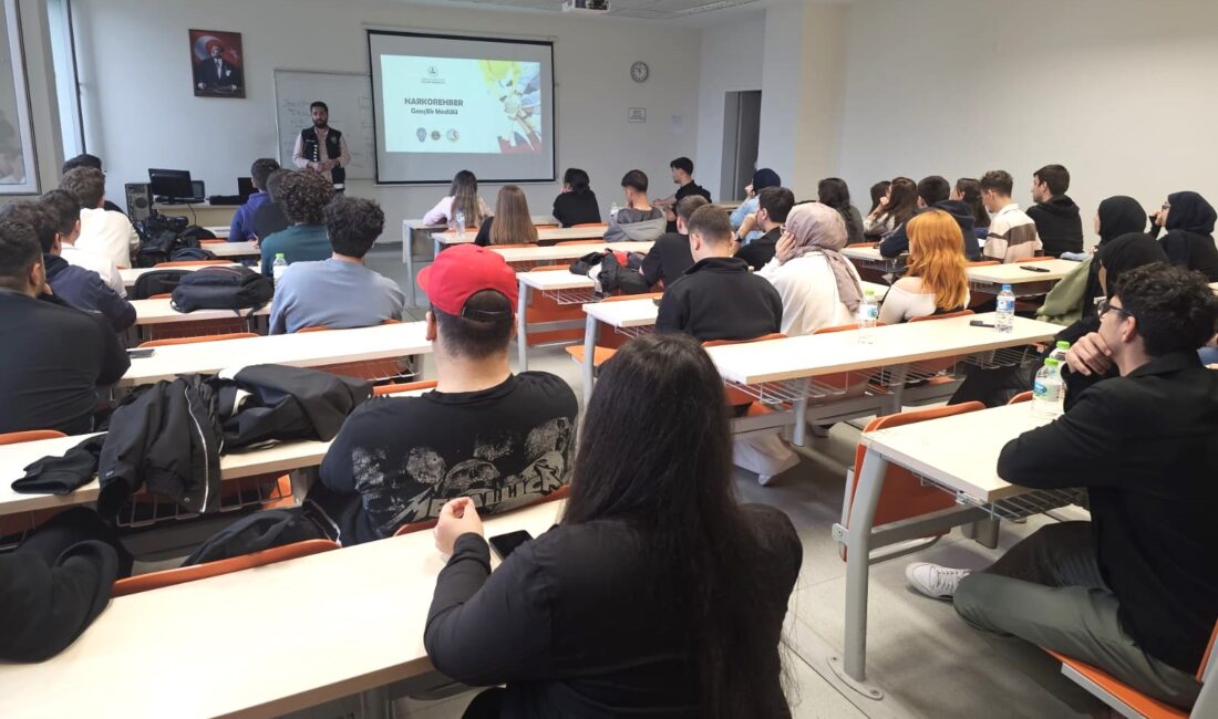 ÇAKÜ’de Uyuşturucu Bağımlılığına Karşı Farkındalık Semineri Düzenlendi Çankırı Karatekin Üniversitesi Mühendislik Fakültesi’nde, Yükseköğretim Kurulu (YÖK) tarafından hazırlanan