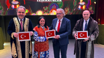 Çankırı Karatekin Üniversitesi Rektörü Prof. Dr. Mevlüt Karataş ve beraberindeki