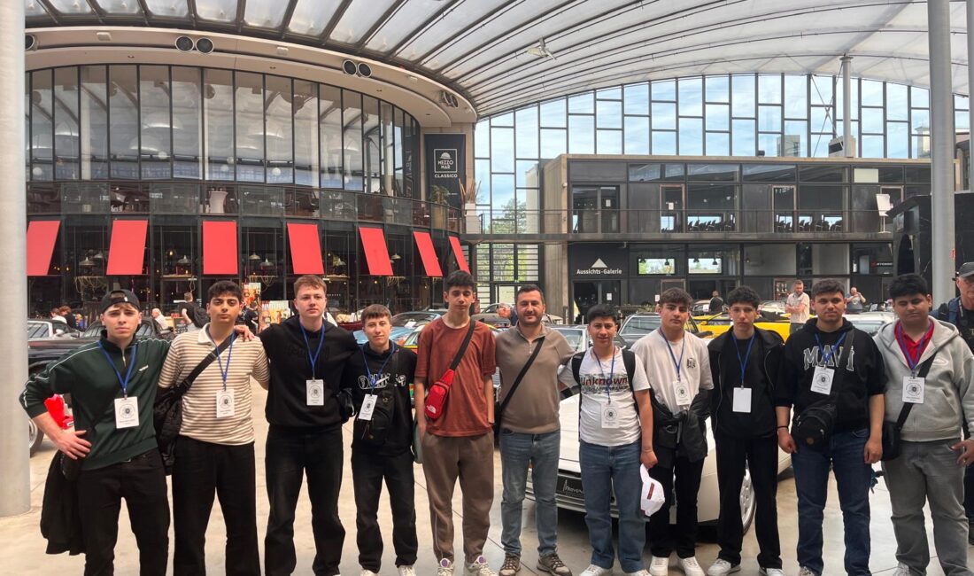 Çankırılı Öğrenciler Avrupa’da Sahada Yetişiyor Çankırı Mesleki ve Teknik Anadolu Lisesi Motorlu Araçlar Teknolojisi Alanı