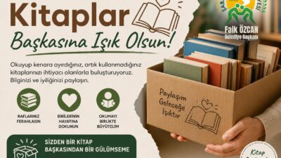 Şabanözü Belediyesi, ilçede dayanışma ruhunu güçlendirmek ve okuma alışkanlığını teşvik