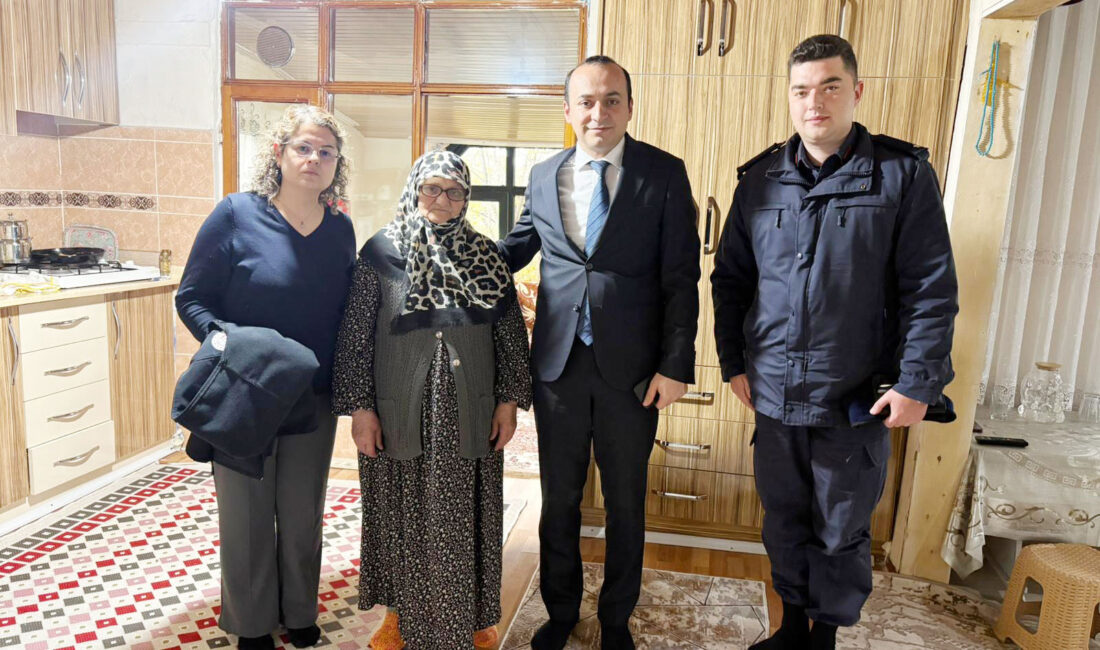 Korgun Kaymakamı Ferhat Gür, Anneler Günü dolayısıyla İlçe Jandarma Karakol