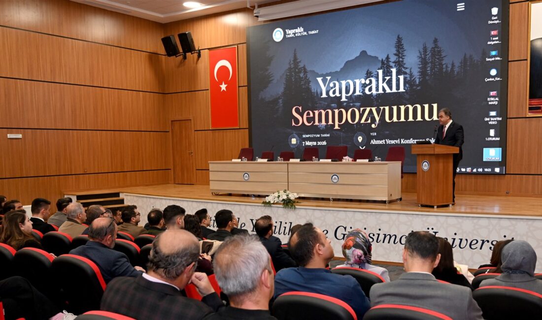 Yapraklı’nın Tarihi ve Kültürel Mirası ÇAKÜ’de Ele Alındı Çankırı Karatekin Üniversitesi İnsan ve Toplum Bilimleri Fakültesi Tarih Bölümü