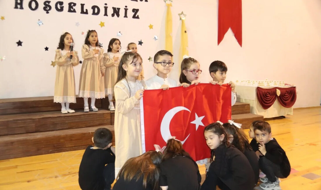 Yıl sonu kapanış programı yapıldı Bademli ve Kezban Göktaş Pekyürek Kur’an Kurslarında eğitim gören 4-6