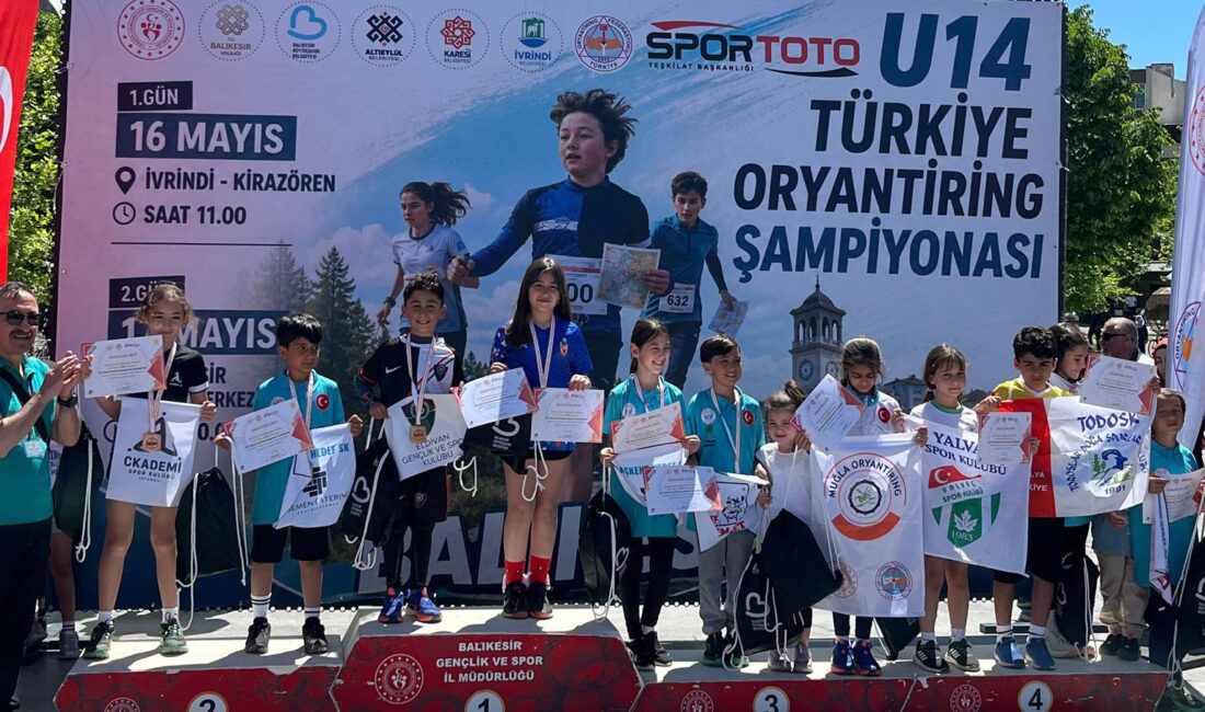 Balıkesir’de Gururlandıran Başarı! Türkiye Oryantiring Federasyonu’nun 2025-2026 sezonu boyunca düzenlediği 8 zorlu yarışta