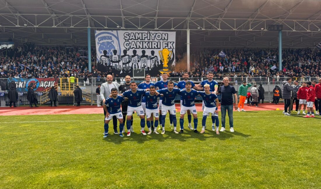 Bölgesel Amatör Lig (BAL) Play-Off  3. Kademe maçında Çankırı Futbol
