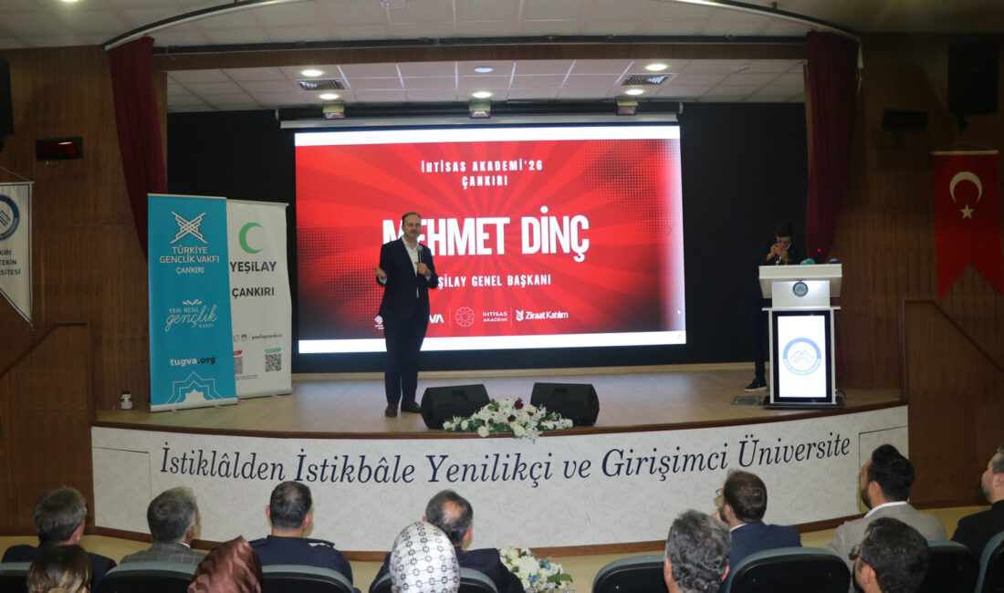 Çankırı’da Türkiye Gençlik Vakfı (TÜGVA) İl Temsilciliği tarafından “İhtisas Akademi”