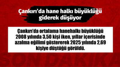 Türkiye İstatistik Kurumu (TÜİK) Başkanlığı İstatistiklerle Aile, 2025 haber bültenini