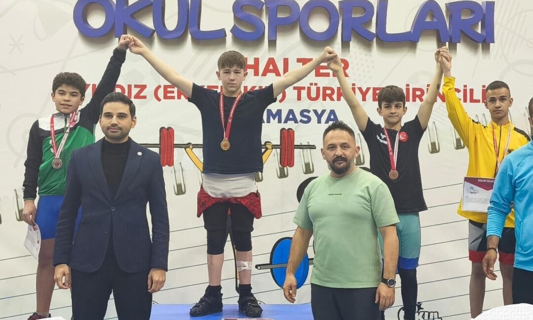 Çankırı’ya Türkiye Şampiyonluğu Gururu 4 Mayıs 2026 tarihinde Amasya’da düzenlenen Okullararası Yıldızlar Türkiye Halter
