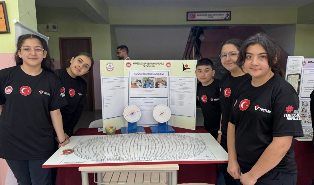 Çankırı’da TÜBİTAK 4006 Bilim Fuarı açıldı Çankırı Muazzez Ser-Ved Amaratoğlu Ortaokulu’nda TÜBİTAK 4006 Bilim Fuarı açıldı. Proje