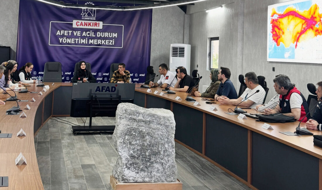 Türkiye Afet Müdahale Planı (TAMP) kapsamında, ilimizde gerçekleştirilmesi planlanan “Yerel