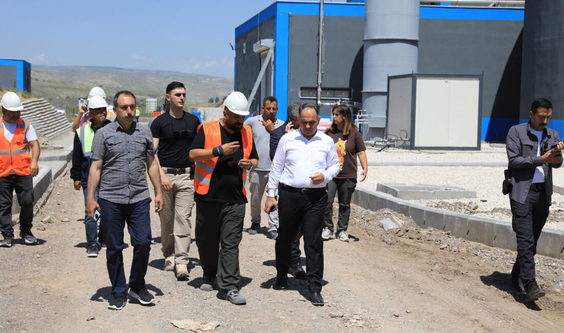 Vali  Hüseyin Çakırtaş; Katı Atık Depolama Tesisi ile Atık Su