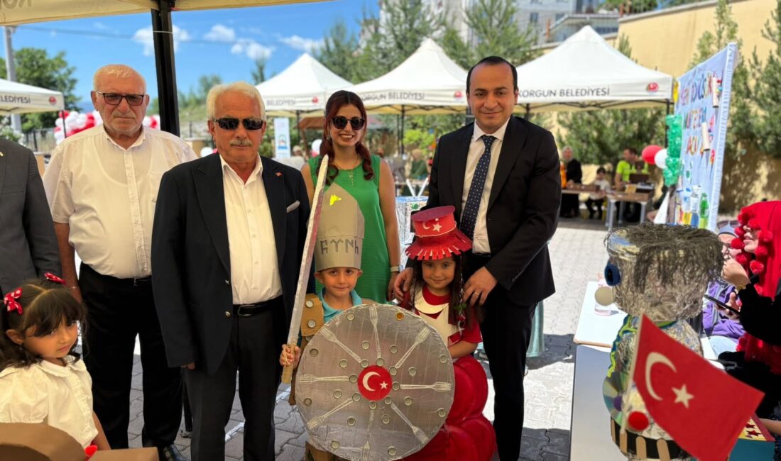 Korgun Kaymakamı Ferhat Gür, beraberinde Belediye Başkanı Hasan Hüseyin Kozan