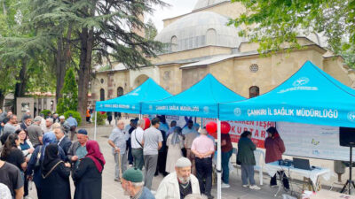 Çankırı’da 50-70 yaş aralığındaki vatandaşlara ücretsiz bağırsak kanseri taraması hizmeti