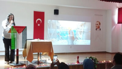 Çankırı TOBB Fen Lisesi öğrencileri tarafından, Filistin’de yaşanan insani drama