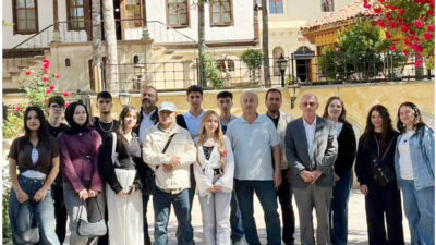 Nevzat Ayaz Sosyal Bilimler Lisesi öğrencileri, tarihî ve kültürel değerleri
