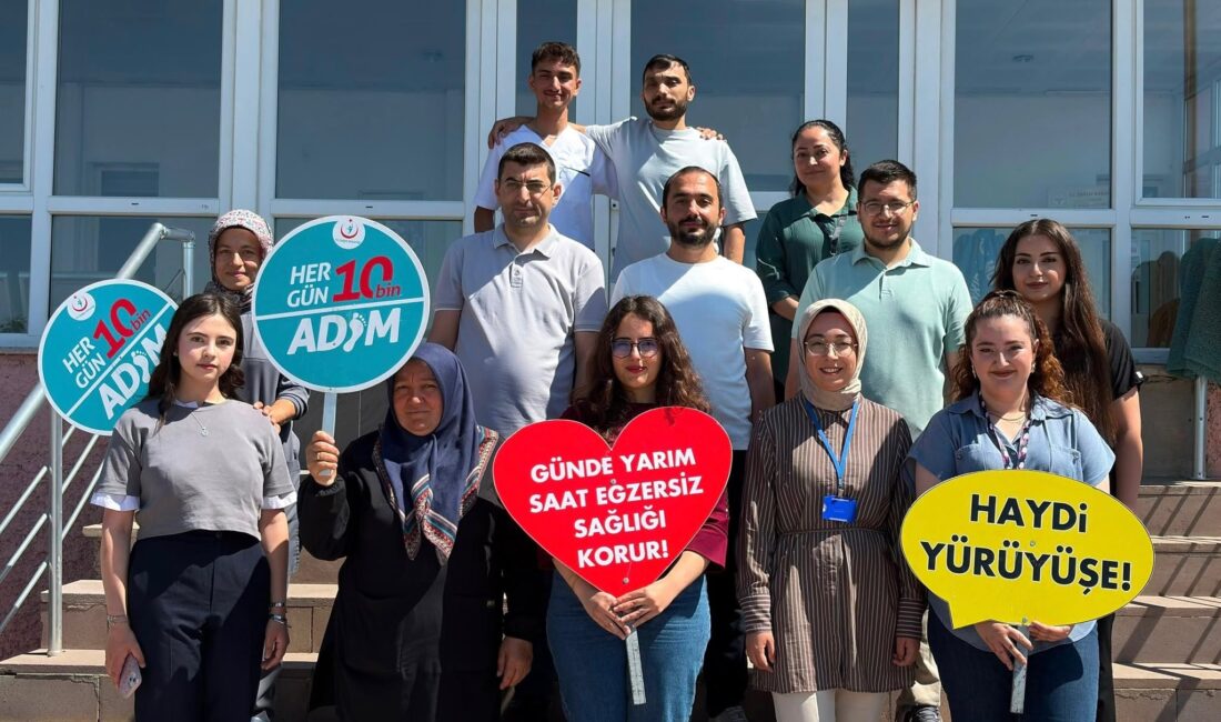 Kızılırmak’ta Sağlık İçin Birlikte Yürüdüler! Kızılırmak Toplum Sağlığı Merkezi olarak, Türkiye Sağlıklı Beslenme ve Hareketli