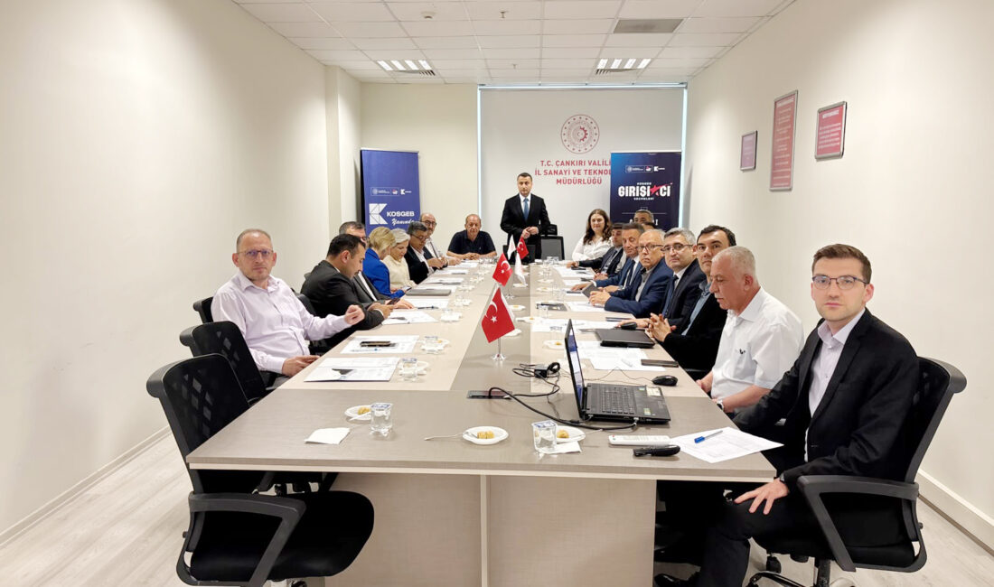 Çankırı’da Girişimci Destek Programı İş Geliştirme Desteği jüri toplantısı yapıldı Çankırı’da KOSGEB Girişimci Destek Programı İş Geliştirme Desteği jüri toplantısı
