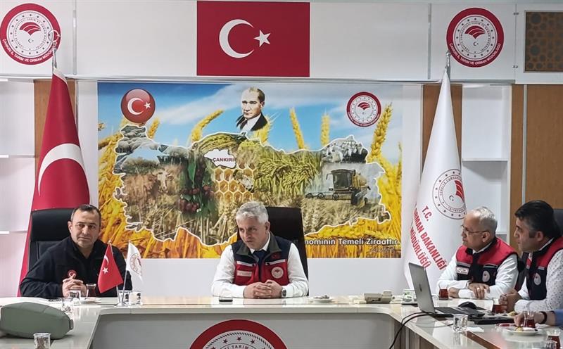 Bilgilendirme Toplantısı Yapıldı Tarım ve Orman İl Müdürü Latif Candan başkanlığında Yerel Düzeyde