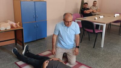 Çankırı İl Milli Eğitim Müdürlüğü bünyesinde faaliyet gösteren İlkyardım Merkezinde,