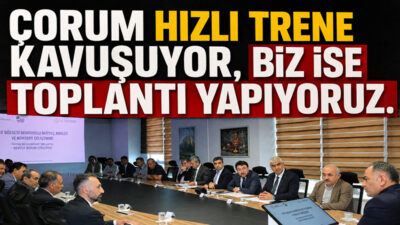 Kuzey Anadolu Kalkınma Ajansı (KUZKA) koordinasyonunda yürütülen “TR82 Bölgesi Demiryolu