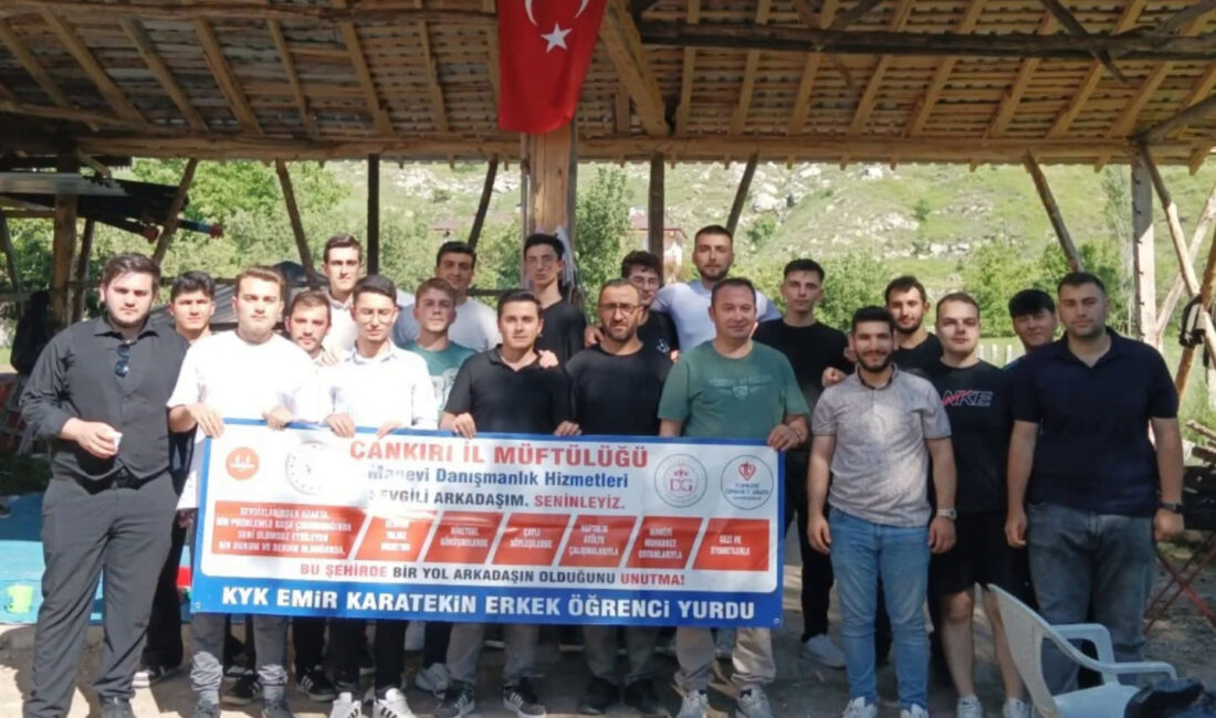 Emir Karatekin KYK Öğrencileri Final Sonrası Piknik ve Gezi Programında Buluştu Çankırı İl Müftülüğü Gençlik Koordinatörlüğü Manevi Danışmanlık Hizmetleri kapsamında Emir