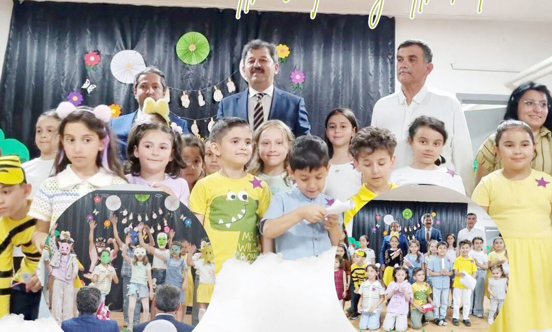 Düşler Bahçesi’nde Bir Dev Uyandı İlker Tuncay İlkokulu öğrencileri, yıl boyunca büyük bir özveri ve