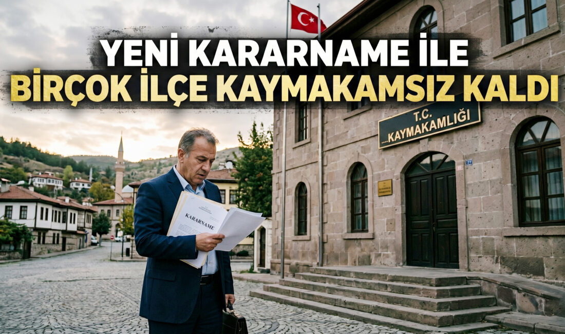 Resmi Gazete yayınlanan kaymakamlar kararnamesine göre ilimizden 8 kaymakam ve