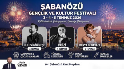 Şabanözü Belediyesi, ilçeyi adeta bir kültür ve eğlence merkezine dönüştürecek
