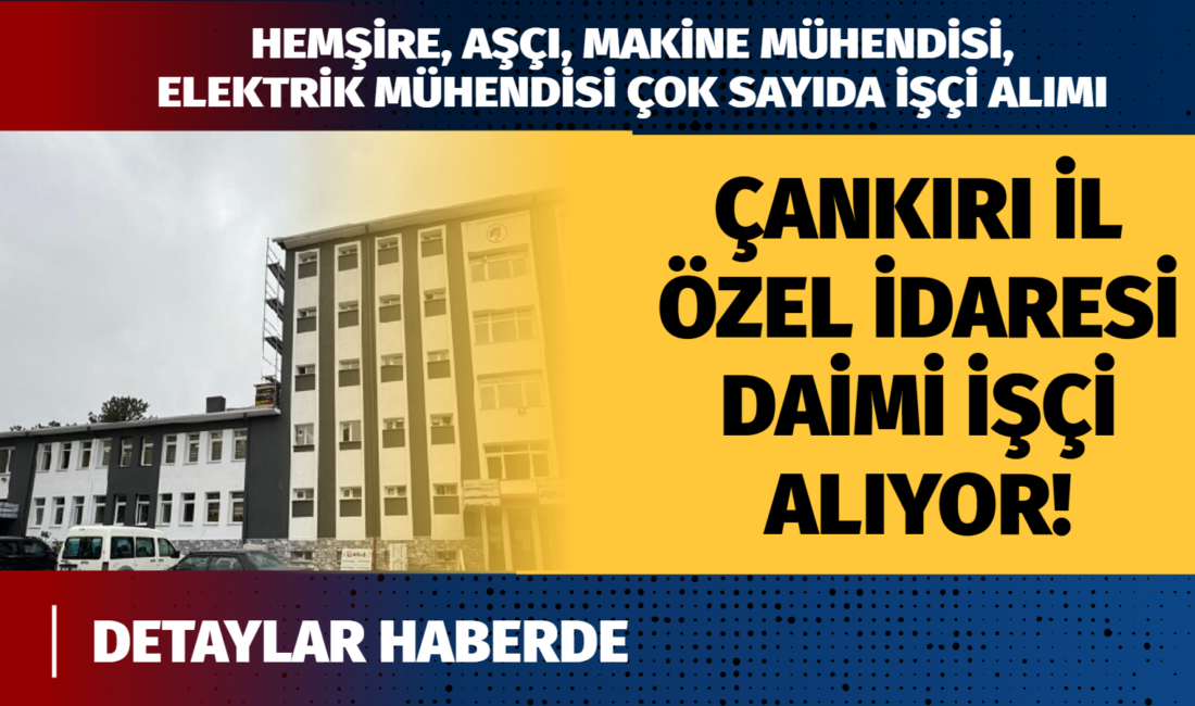 Çankırı İl Özel İdaresi ortaklığında faaliyet gösteren ÇANTUR A.Ş.’nin İŞKUR